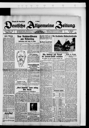 Deutsche allgemeine Zeitung vom 02.10.1928