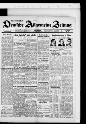 Deutsche allgemeine Zeitung vom 04.10.1928