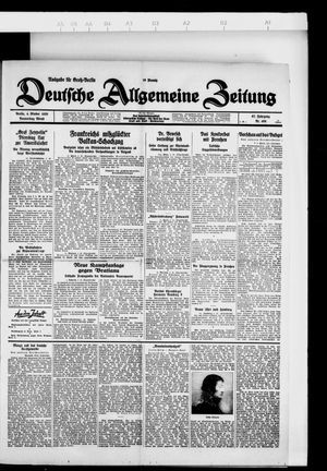 Deutsche allgemeine Zeitung vom 04.10.1928