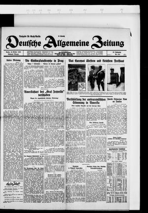 Deutsche allgemeine Zeitung vom 10.10.1928