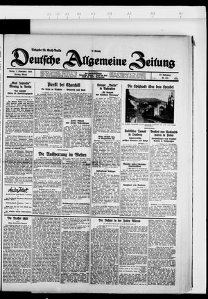 Deutsche allgemeine Zeitung vom 02.11.1928