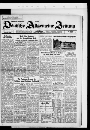 Deutsche allgemeine Zeitung vom 08.11.1928