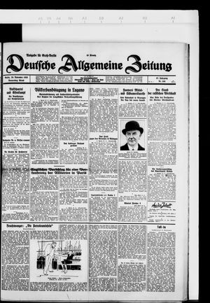 Deutsche allgemeine Zeitung vom 29.11.1928