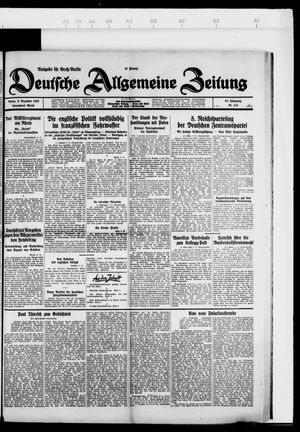 Deutsche allgemeine Zeitung vom 08.12.1928