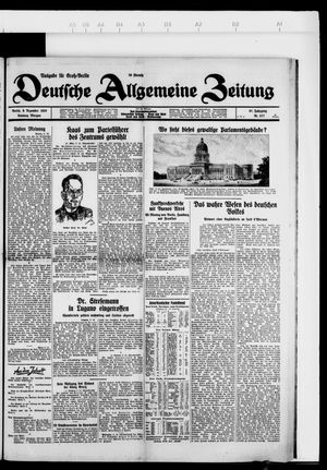 Deutsche allgemeine Zeitung vom 09.12.1928