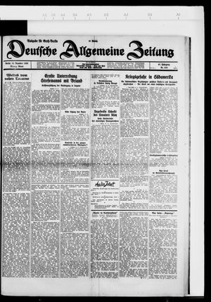 Deutsche allgemeine Zeitung vom 10.12.1928