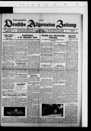 Deutsche allgemeine Zeitung vom 19.12.1928