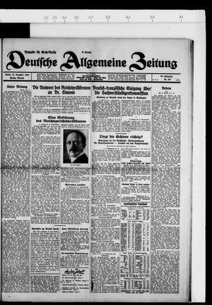 Deutsche allgemeine Zeitung vom 21.12.1928