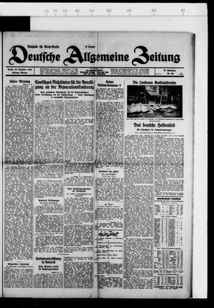 Deutsche allgemeine Zeitung vom 23.12.1928