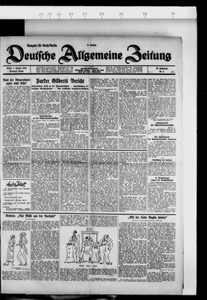 Deutsche allgemeine Zeitung vom 02.01.1929