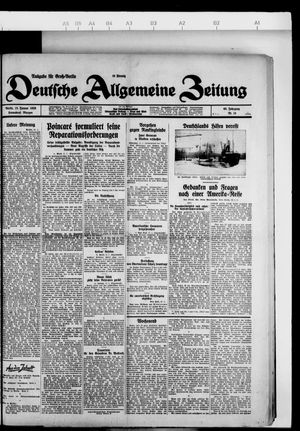 Deutsche allgemeine Zeitung vom 12.01.1929