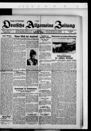 Deutsche allgemeine Zeitung vom 15.01.1929