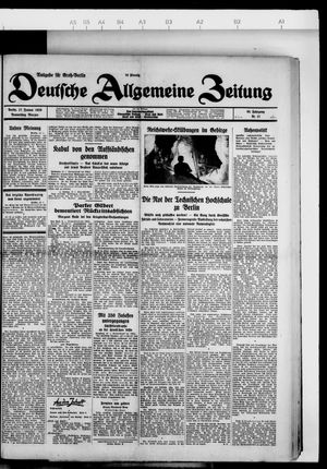 Deutsche allgemeine Zeitung vom 17.01.1929