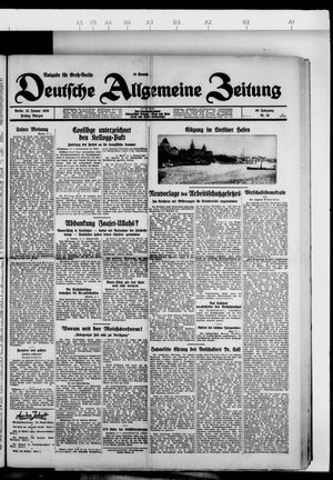 Deutsche allgemeine Zeitung vom 18.01.1929