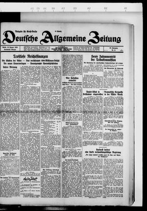 Deutsche allgemeine Zeitung vom 19.01.1929