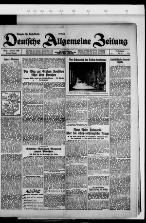 Deutsche allgemeine Zeitung vom 01.02.1929