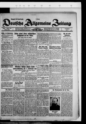 Deutsche allgemeine Zeitung vom 01.02.1929