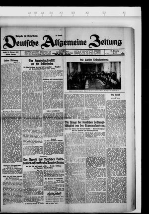 Deutsche allgemeine Zeitung vom 15.02.1929