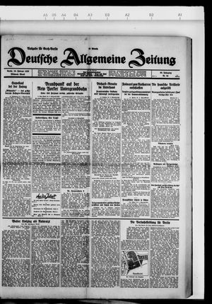 Deutsche allgemeine Zeitung vom 20.02.1929