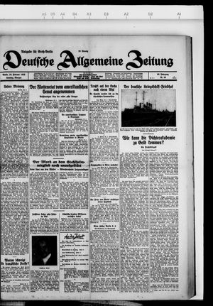 Deutsche allgemeine Zeitung on Feb 24, 1929