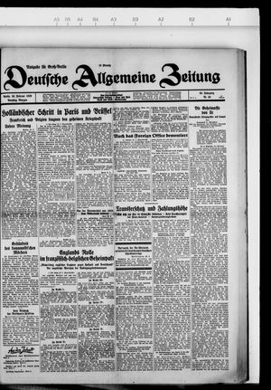 Deutsche allgemeine Zeitung vom 26.02.1929