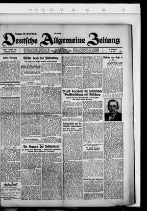 Deutsche allgemeine Zeitung vom 02.03.1929