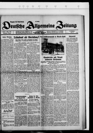 Deutsche allgemeine Zeitung vom 07.03.1929
