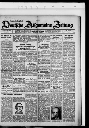 Deutsche allgemeine Zeitung on Mar 8, 1929