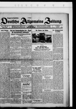 Deutsche allgemeine Zeitung on Mar 10, 1929