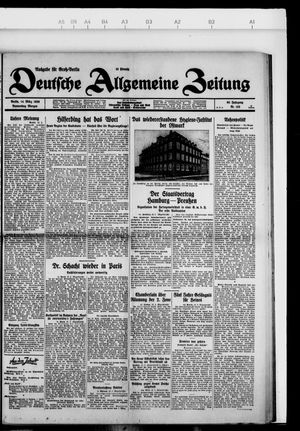 Deutsche allgemeine Zeitung on Mar 14, 1929