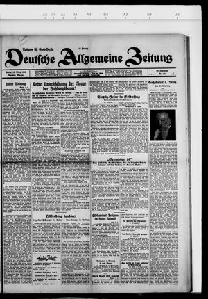 Deutsche allgemeine Zeitung vom 19.03.1929