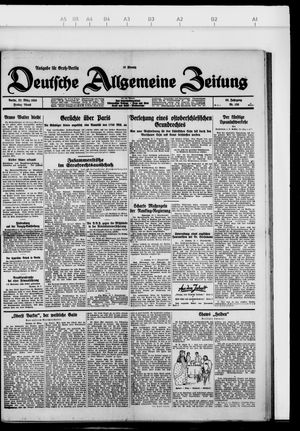 Deutsche allgemeine Zeitung vom 22.03.1929
