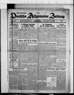 Deutsche allgemeine Zeitung on Apr 2, 1929