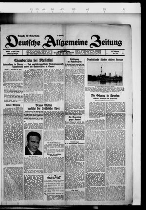 Deutsche allgemeine Zeitung vom 03.04.1929