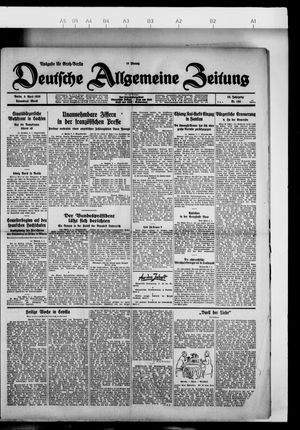 Deutsche allgemeine Zeitung vom 06.04.1929