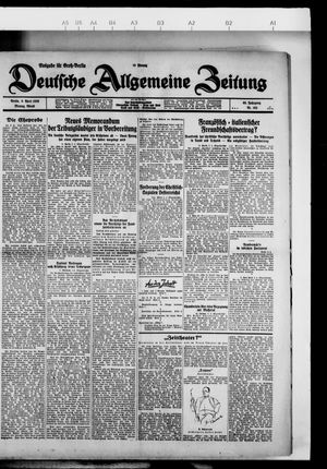 Deutsche allgemeine Zeitung vom 08.04.1929