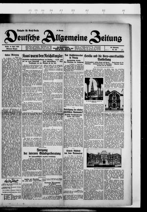 Deutsche allgemeine Zeitung vom 10.04.1929