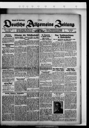 Deutsche allgemeine Zeitung vom 12.04.1929