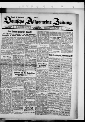 Deutsche allgemeine Zeitung vom 23.04.1929