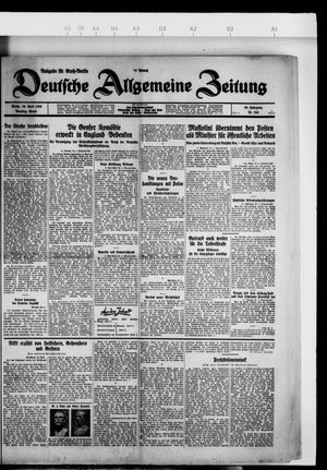 Deutsche allgemeine Zeitung vom 30.04.1929