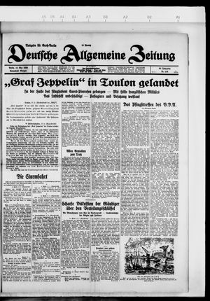 Deutsche allgemeine Zeitung vom 18.05.1929