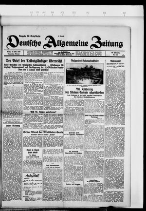 Deutsche allgemeine Zeitung vom 23.05.1929