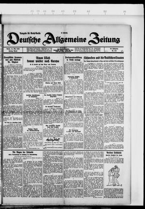 Deutsche allgemeine Zeitung vom 24.05.1929