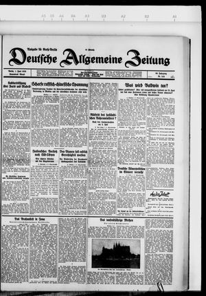 Deutsche allgemeine Zeitung vom 01.06.1929