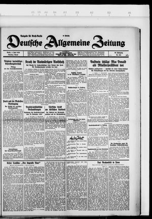Deutsche allgemeine Zeitung vom 04.06.1929