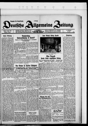 Deutsche allgemeine Zeitung vom 05.06.1929