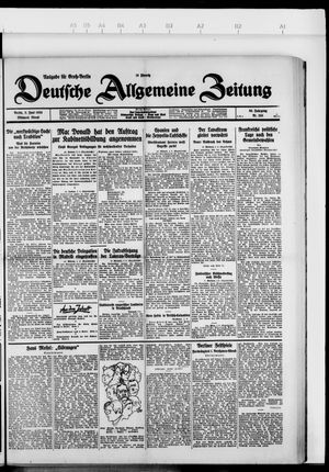 Deutsche allgemeine Zeitung vom 05.06.1929