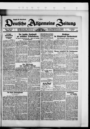 Deutsche allgemeine Zeitung vom 02.07.1929