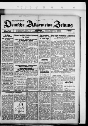 Deutsche allgemeine Zeitung vom 06.07.1929