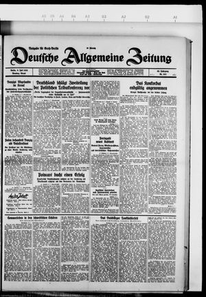 Deutsche allgemeine Zeitung vom 09.07.1929